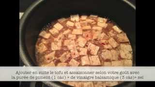 Recette  potage pékinois aigre et piquant [upl. by Arutak]