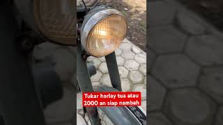 Ngidam harlay davidson punya uang dikit dan bsa m20 [upl. by Etnod]