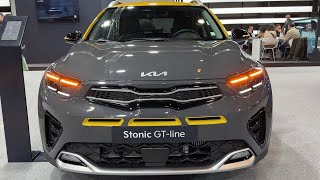 KIA STONIC GTLine 2023  exterior amp interior details cool spec [upl. by Jeromy]