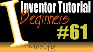 61 AutoDesk Inventor Tutorial Copy Object surface [upl. by Charpentier738]