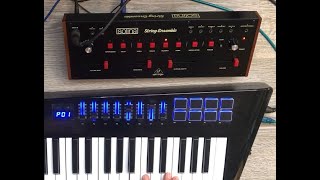 Behringer Solina demo  no talking [upl. by Yanttirb]