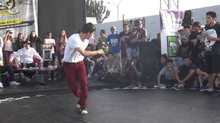 PURA CALLE BREAKDANCE RED BULL BC ONE CYPHER PERU ROFLOW vs KILL ROY  2014 [upl. by Tomasina683]