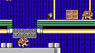 Chip n Dale Rescue Rangers NES 1p speed run 938 [upl. by Rugen]