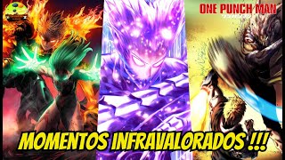 MOMENTOS INFRAVALORADOS DEL ANIME ONE PUNCH MAN [upl. by Cyna997]