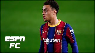 Did Barcelona do Sergiño Dest harm by starting him vs PSG in the Champions League  ESPN FC [upl. by Oruam]