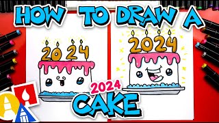 How To Draw A 2024 Cake [upl. by Meurer]