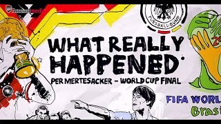 Per Mertesacker on the 2014 World Cup final  What really happened [upl. by Ayahc86]