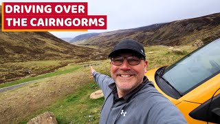 CAIRNGORMS SNOW ROADS  Scotland Road Trip [upl. by Stelle835]