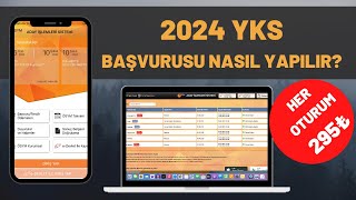 YKS BAŞVURUSU NASIL YAPILIR ÜNİVERSİTE SINAVINA BAŞVURU [upl. by Arymat]