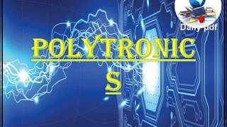 What is Polytronics [upl. by Nnylyahs]