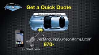 Dent Ding Surgeon Colorado Hail Damage Repair Cost [upl. by Hervey172]