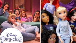 Disney Princess Slumber Party with The Disney Princess Club  Disney Princess [upl. by Scheck519]