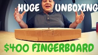 400 FINGERBOARDING UNBOXING Fingerboard Store [upl. by Cassandra883]