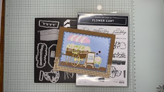 Stampin’ Up Flower Cart Happy Hello Card Tutorial diy stampedcards cardmaking papercraft [upl. by Alebasi]