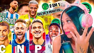 2 EM 1REACT UM CRAQUE POR LETRAJOGADORES DE A a ZE SE CERTOS LANCES TIVESSEM SIDO DIFERENTESpt5 [upl. by Alyl]