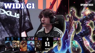 TL vs 100  Week 1 Day 1 S14 LCS Spring 2024  Team Liquid vs 100 Thieves W1D1 Full Game [upl. by Dunn]