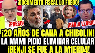 BETO PRIMICIA B0MB4 CHIBOLIN 20 AÑOS A PRISIÓN CON FISCAL PERALTA Y ABOGADO BENJI CASI SE DESMAYA [upl. by Irret]