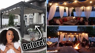 Stunning Patio Upgrades You Can DIY Under 500 ✨  HOUSE WERK [upl. by Ciryl303]