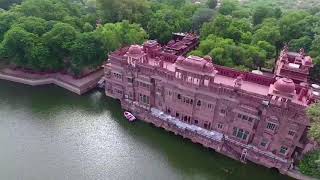 Bikaner The Heritage City through aerial view  Gajner Palace  Bikaner city  Junagarh Fort [upl. by Aylsworth368]