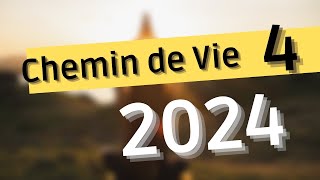 Chemin de vie 4 en 2024  Harmonie et Discipline [upl. by Aonian]