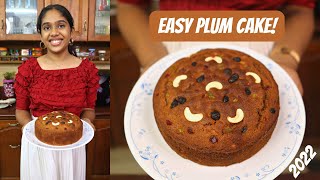 Plum Cake  Christmas സ്പെഷ്യൽ Plum Cake ഉണ്ടാക്കാം  Easy Plum Cake Recipe [upl. by Neerroc]