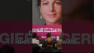 Wahlkampfauftakt des Bündnis Sahra Wagenknecht zur Europawahl 2024 [upl. by Berenice771]