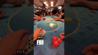 So disgusting they had to look away poker casino shorts holdem pokerstars [upl. by Asyal478]