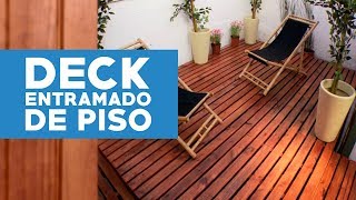 ¿Cómo construir un deck o entramado de piso [upl. by Enieledam484]