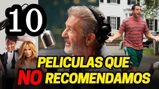 Top 10 Películas NO Recomendadas ❌ [upl. by Yuille727]