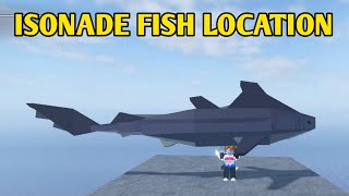 Where To Find Isonade Fish In Fisch Roblox  Isonade Fish Location [upl. by Whalen]