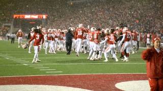 quotJump Aroundquot at Camp Randall Nov 15 2014 Wisconsin Badgers vs Nebraska Cornhuskers [upl. by Addia]