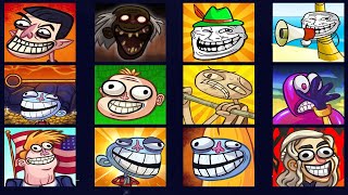 Troll Quest TV ShowTroll Horror 3Troll AdventureTroll ThuglifeTroll Face Loot RescueTroll Sport [upl. by Assirol]