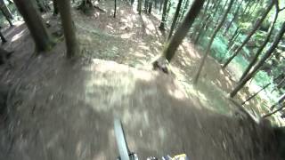 Nino  MTB Toggwiler Canyon  Drop mit Scale 29quot [upl. by Nnairet]