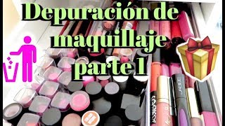 Depuración de maquillaje parte 1 lápices glosses  y lápices jumbos [upl. by Natanoy776]