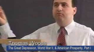 The Great Depression WWII and American Prosperity  Part 1 Lecture 5 of 10 Thomas E Woods Jr [upl. by Asecnarf]