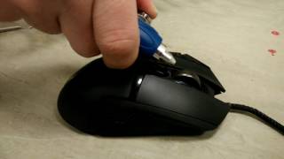 Air compressor vs Logitech G502 Mouse w hyper scroll [upl. by Wirth]