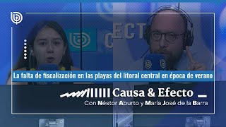 Causa y Efecto  La falta de fiscalización en las playas del litoral central en época de verano [upl. by Aridan]