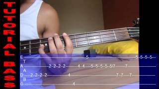 Revelacion Danilo Montero bajo Bass Cover Tutorial [upl. by Bradly495]