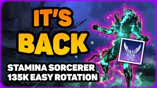 Stamina Sorcerer EASY Rotation 135k  Update 39 [upl. by Nosyt]