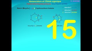 15chimie organique SMC S3 l SMP S3 l SVI S2  Nomenclature les hydrocarbures polycycliques [upl. by Okiman]