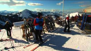 Der Bergdoktor Hans Sigl beim Skifahren [upl. by Eened]