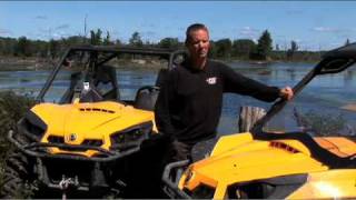 GoRidingTV tests the 2011 CANAM Commander [upl. by Avehs]