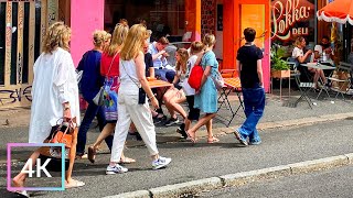 OSLO 🇧🇻 Exploring the Open Air Bars  Restaurants in Grünerløkka amp Storgata  Norway l 4K [upl. by Eserahc613]