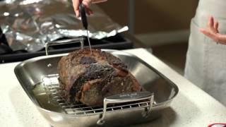 The Secret to Perfectly Cooked Roast Beef [upl. by Etnasa]