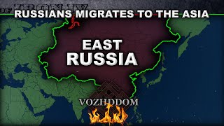 HOI4 Novum Vexillum Russians Leaves The Europe For The East Asia Timelapse [upl. by Lussier]