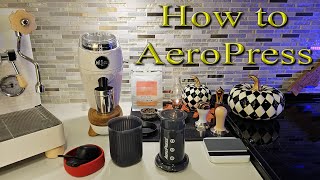 AeroPress Tutorial  How to use an AeroPress [upl. by Allac]