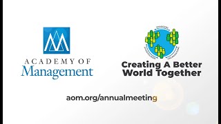 The 82nd Annual Meeting of the Academy of Management [upl. by Jermain]