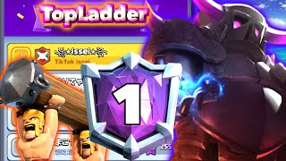 Top1🇯🇵ampTop7 IN THE WORLD🌏 with PEKKA BRIDGE SPAM deck🥰Clash Royale [upl. by Macdonell]