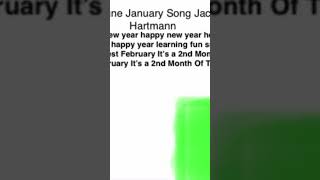 Tune January Song Jack Hartmann [upl. by Alomeda]