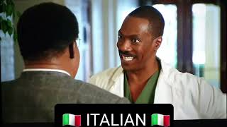 NUTTY PROFESSOR 2 THE KLUMPS Buddy Love Returns scene in 8 languages [upl. by Akinwahs]